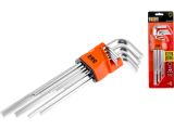 Hex wrench set 9pcs extra long type PRO STARTUL