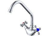 Two handle zinc kitchen faucet, series 500 ECONOCE