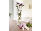Watch image 3 Flower vase, glass, 35х12 cm., series Crystal, PERFECTO LINEA