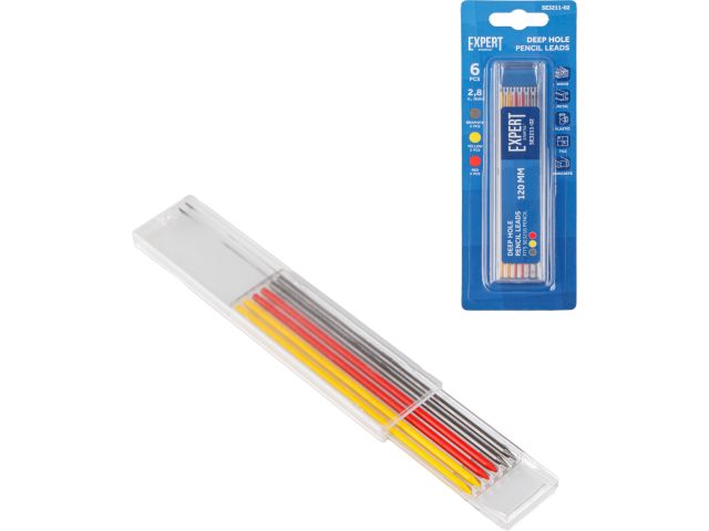 Deep hole pencil leads,mixed,6pcs EXPERT STARTUL
