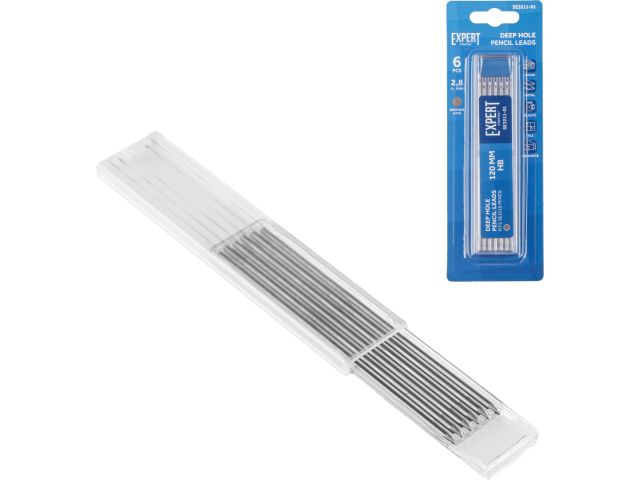 Deep hole pencil leads,6pcs EXPERT STARTUL