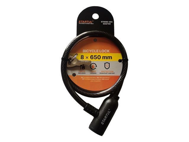 Bicycle lock 8*650mm Startul Master