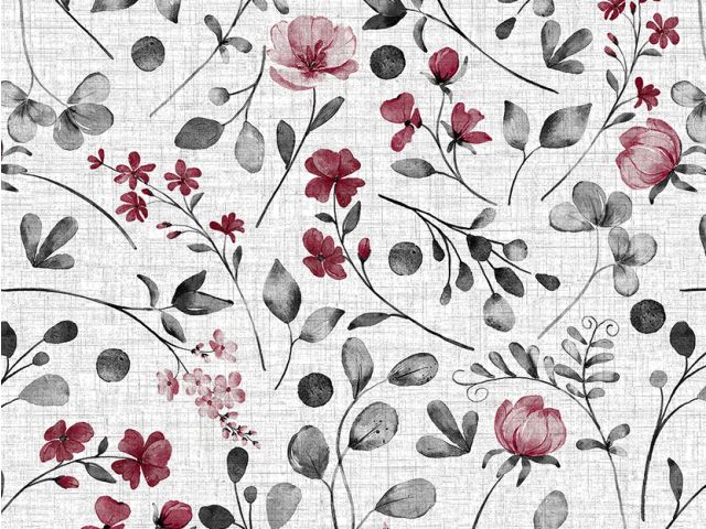 Table oilcloth, PVC-coated non-woven base, &quot;DECO&quot; collection, 1 linear meter, PERFECTO LINEA