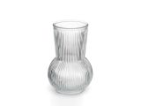 Flower vase, glass, 19x11,5 cm., series Floral, PERFECTO LINEA