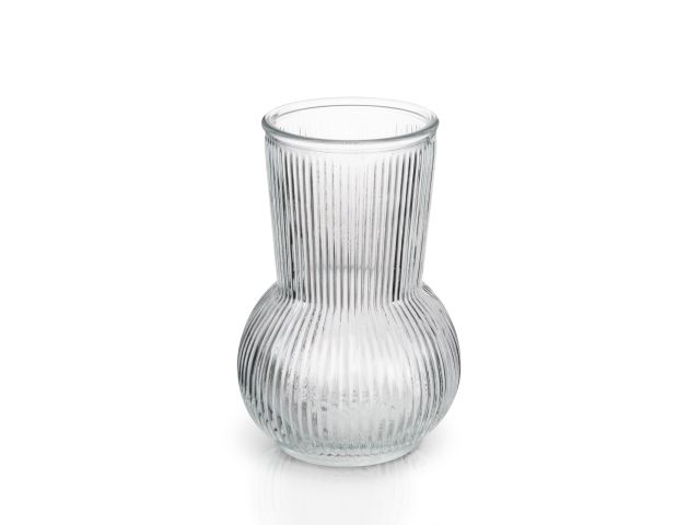 Image 1 Flower vase, glass, 19x11,5 cm., series Floral, PERFECTO LINEA