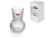Watch image 2 Flower vase, glass, 19x11,5 cm., series Floral, PERFECTO LINEA