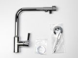 Watch image 4 One handle (D35) brass kitchen faucet with drinking water tap, DAR series, AV Engineering