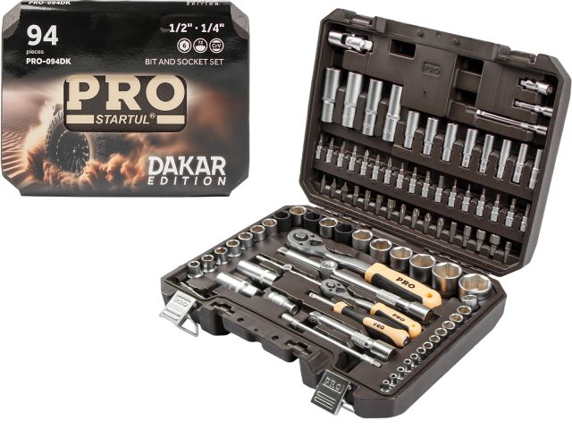 Socket set 94pcs PRO STARTUL DAKAR