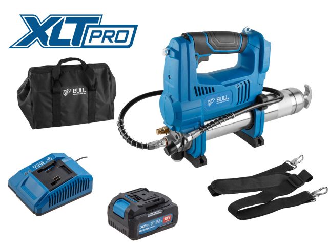 Cordless grease gun BULL CGG 6818 SET