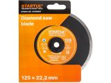 Watch image 2 Diamond saw blade 125x22mm continuous STARTUL STANDART