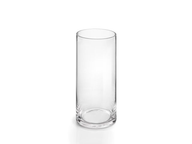 Image 1 Flower vase, glass, 25х10 cm., series Crystal, PERFECTO LINEA