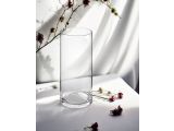 Watch image 4 Flower vase, glass, 25х10 cm., series Crystal, PERFECTO LINEA