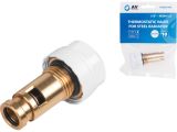 Thermostatic valve for steel radiator, AV Engineering