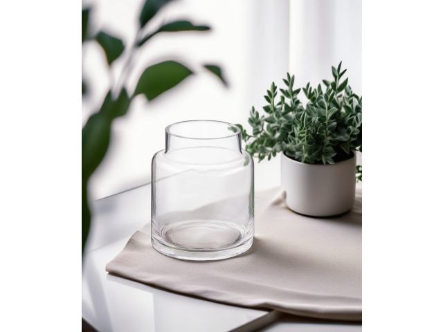 Image 4 Flower vase, glass, 18х15 cm., series Blossom, PERFECTO LINEA