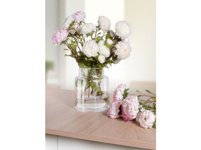 Image 3 Flower vase, glass, 18х15 cm., series Blossom, PERFECTO LINEA