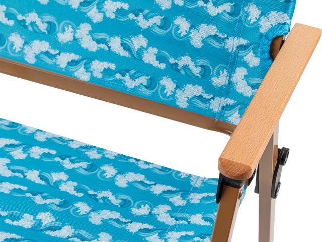 Image 4 Folding chair (garden), beige/wave, ARIZONE