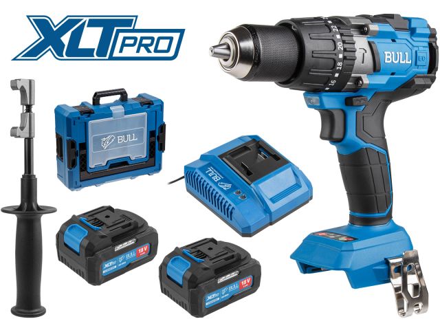 Cordless drill BULL SR 1805 SET