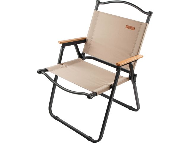 Folding chair (garden), black/beige, ARIZONE
