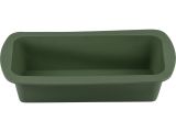Baking mold, silicone, rectangular, 27 x 13.5 x 6 cm, NATURAL GREEN, PERFECTO LINEA