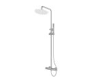 Thermostatic brass shower system, THS series, AV Engineering