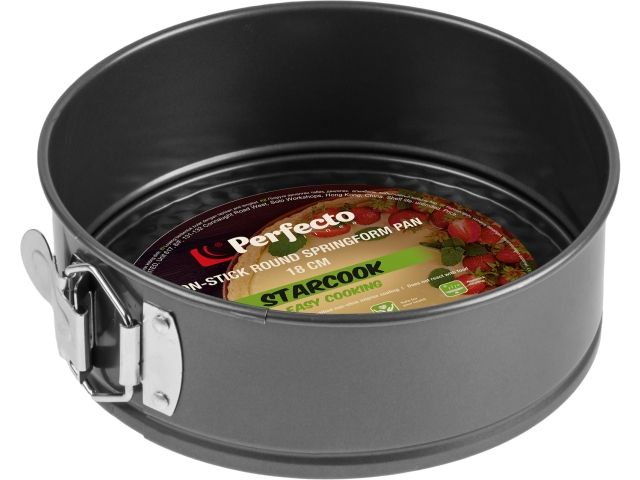 Baking dish, round, detachable, 18 cm., non-stick coating, STARCOOK, PERFECTO LINEA