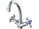 Two handle zinc kitchen faucet, series 500 ECONOCE