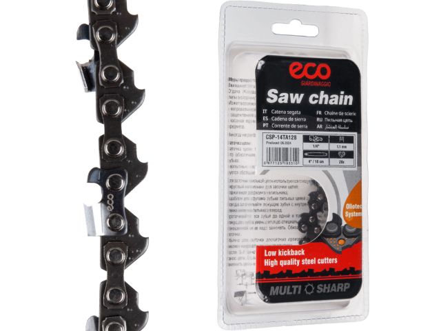 Saw chain 10 cm 4&quot; 1/4&quot; 1.1 mm 28 th. ECO