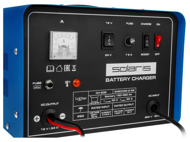 Image 3 Battery charger SOLARIS CH-502