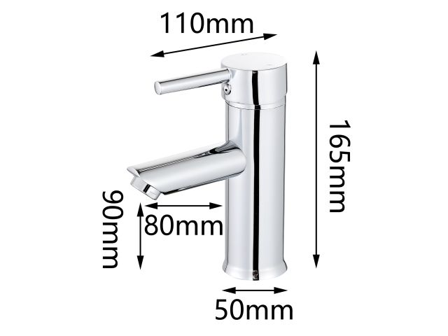 Image 2 Basin faucet zinc D40, series 830 ECONOCE