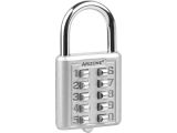 Watch image 2 Combination padlock, silver, ARIZONE
