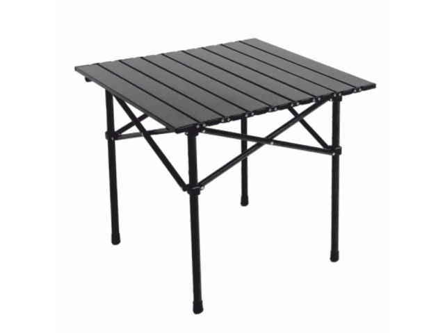 Folding tourist table, black, ARIZONE