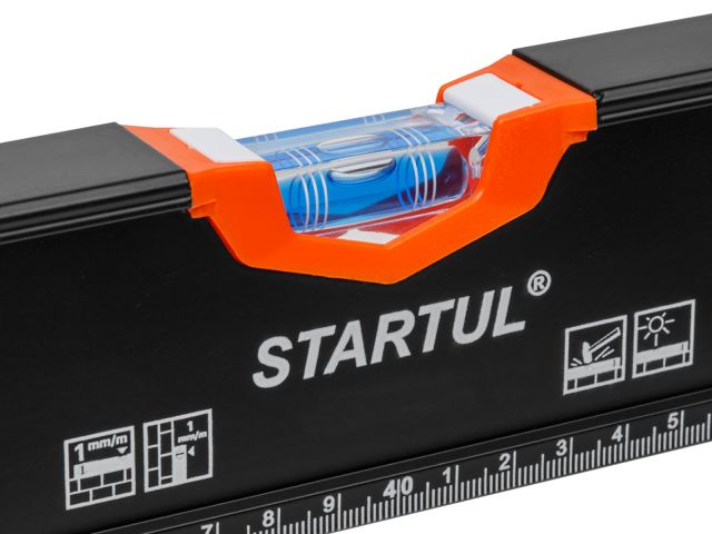 Image 4 Spirit level 1000mm 3 vials: 90° 180° 45° STARTUL PROFI
