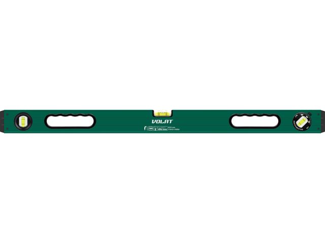 Image 1 Spirit level 800mm 3 vials: 90° 180° 45° with magnets VOLAT