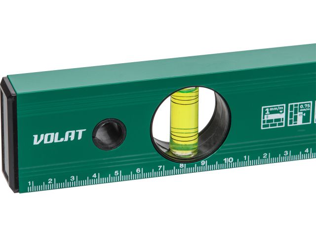 Image 2 Spirit level 600mm 3 vials: 90° 180° 45°  VOLAT