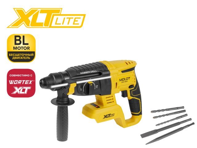 Cordless rotary hammer MOLOT CRH 1814 XLT Lite SOLO