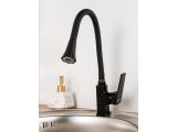 Watch image 3 Kitchen faucet brass D35, series WIN black AV Engineering