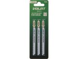 Jig saw blades for wood T101B 3pcs/set VOLAT