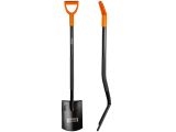 Spade with metal handle (rounded blade) 1200mm STARTUL METSA