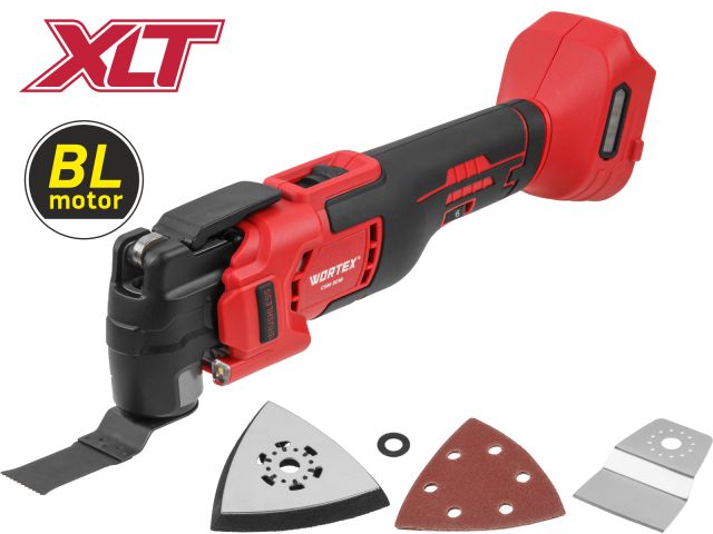 Cordless multitool WORTEX CSM 3018 with accessories XLT SOLO