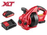 Cordless drain cleaner WORTEX CDC 1855 XLT SET
