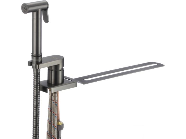 Bidet faucet D25-A, SETA series gunmetal, AV Engineering