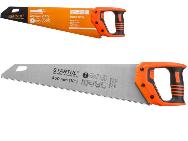 Hand saw for wood 450mm 7TPI STARTUL MASTER