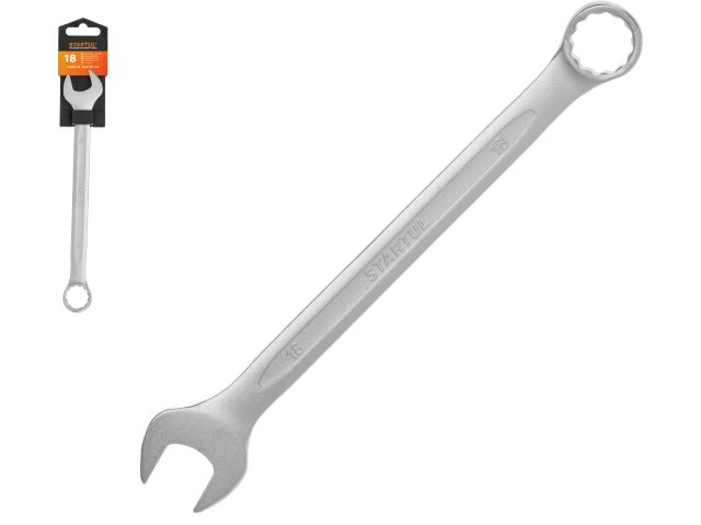 Combination wrench 18mm STARTUL MASTER