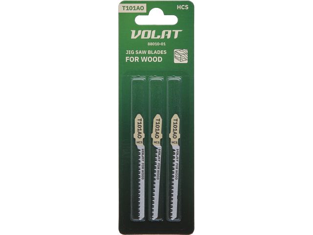 Jig saw blades for wood T101AO 3pcs/set VOLAT