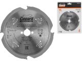 PCD saw blade for fiber cement 165x20 mm GEPARD