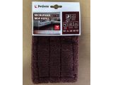 Microfiber mop refill, wenge, PERFECTO LINEA