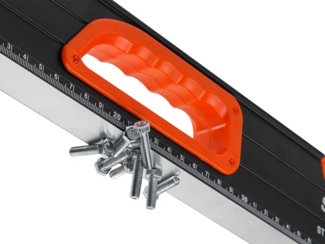 Image 6 Spirit level 1200mm 3 vials: 90° 180° 45° with magnets STARTUL PROFI