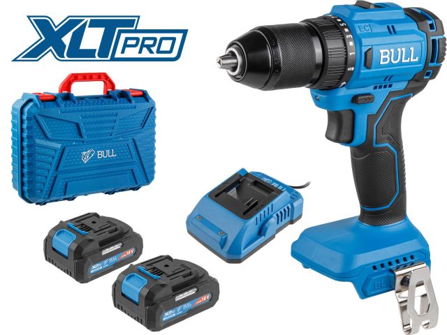 Cordless drill BULL SR 1803 SET