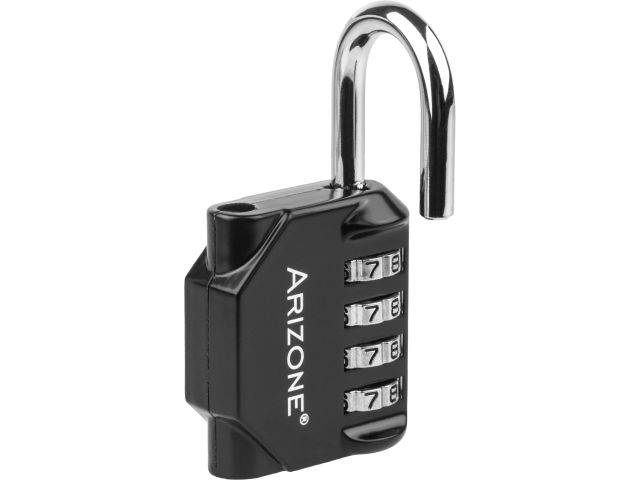Image 3 Combination padlock, black, ARIZONE