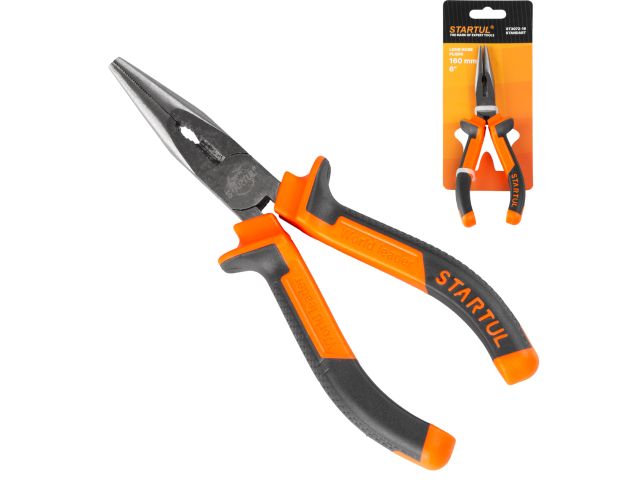 Long nose pliers 160mm STARTUL STANDART 